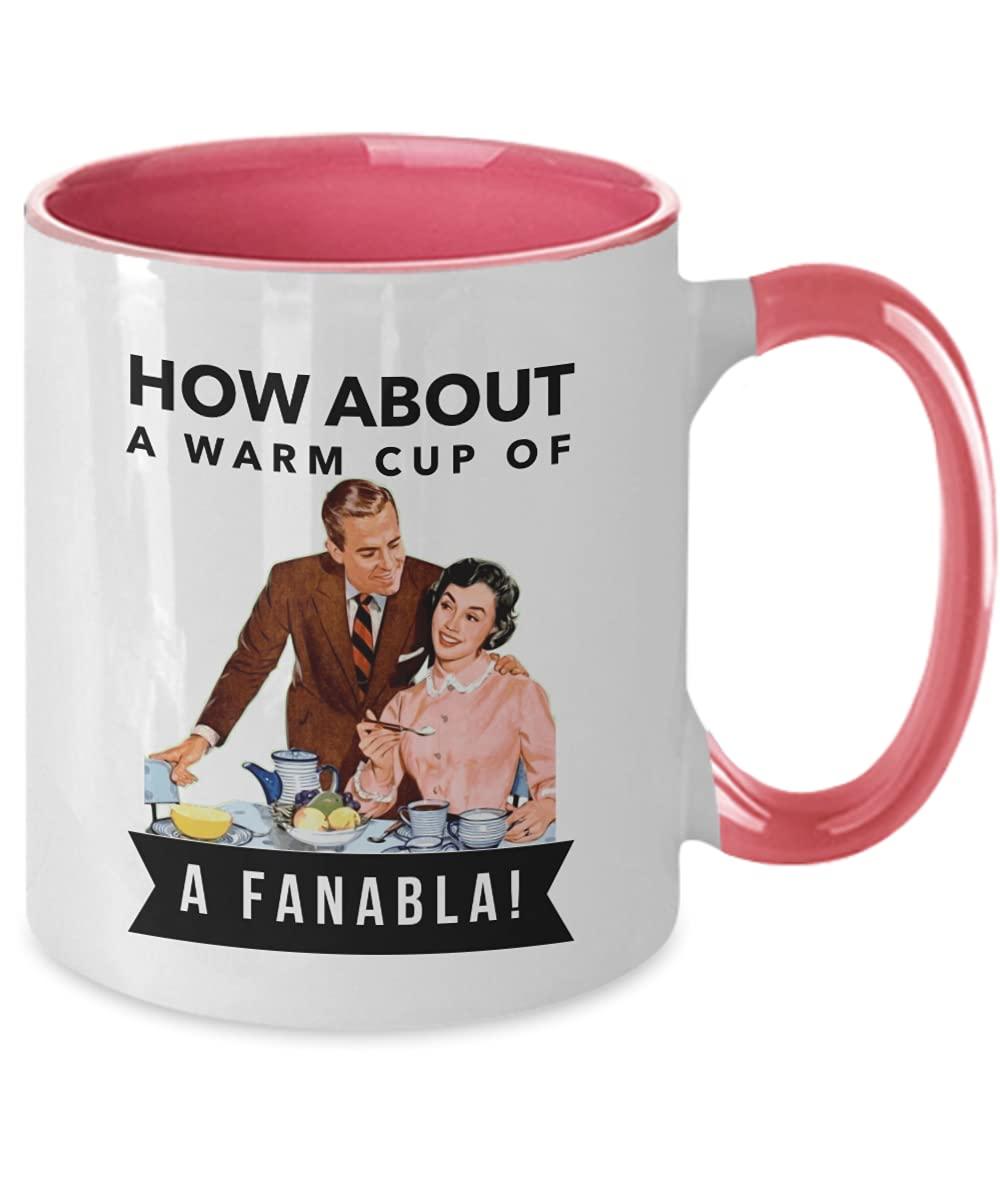 Generic Italian A Fanabla Mug For Him Her Men Women Married Couple Husband Wife Friends Humorous Go To Hell Insult Saying Retro Two Tone Ceramic 11oz Coffee Or Tea Cup
