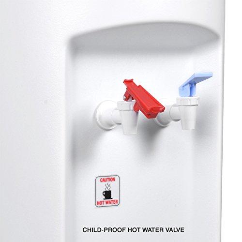 Bottleless Direct White BottleLess Water Purification Cooler with 1,500-Gallon capacity water filtration and installation kit. From BottleLess Direct (Model: BDX1-WK). Dispenses Hot & Cold water. (Also available in black)