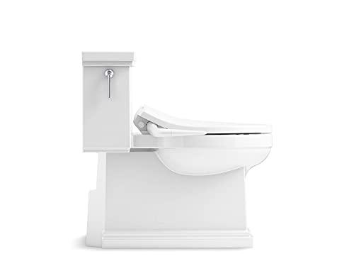Kohler KOHLER 5724-0 PureWash M250 Elongated Bidet Toliet Seat, Manual Non-Electric Bidets for Existing Toilets, Adjustable Bidet Sprayer, White