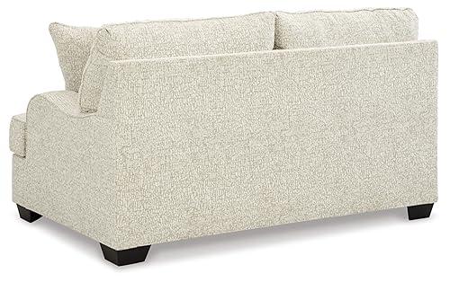 Signature Design by Ashley Signature Design by Ashley Valerano Casual Loveseat for Living Room, Beige