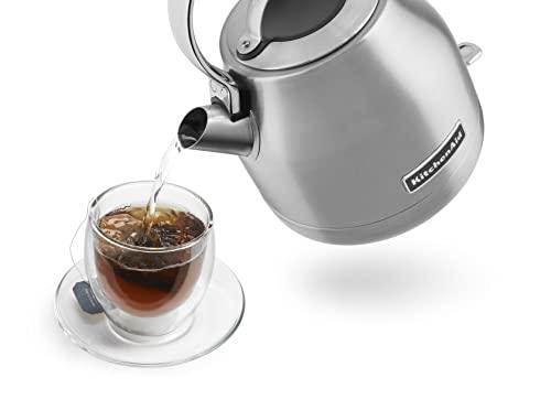 KitchenAid KitchenAid KEK1222SX 1.25-Liter Electric Kettle - Brushed Stainless Steel,Small