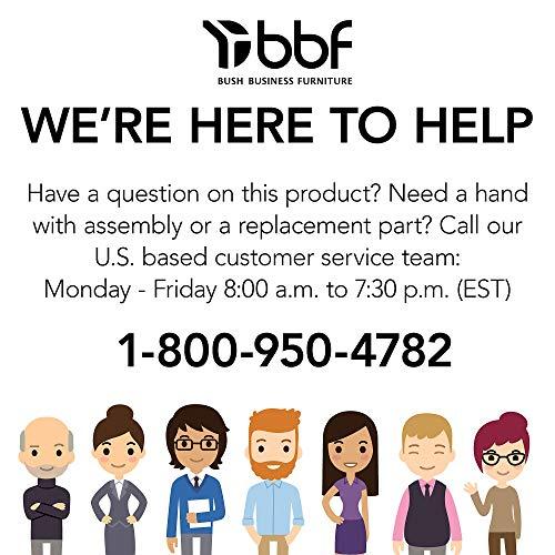 Bush Furniture Bush Business Furniture Office 500 2 Drawer Lateral File Cabinet with Hutch, 36W, Modern Hickory