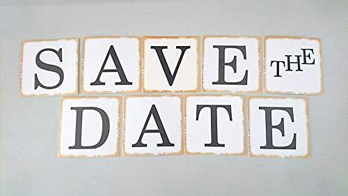 Rarido Rarido 1 X New Golden Side Customized Date Bunting Banner Save The Date Wedding Sign Birthday Decoration Supplies - (Color: Red MRMRS)