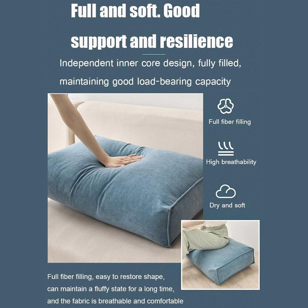 GKWW GKWW Couch Pillows Large Sofa Back CushionDecorative Throw Pillows with Removable Pillowcase Reading Pillow Lumbar Support Pillow Sofa Waist Cushion for Sofa,Bedside,Bay Window