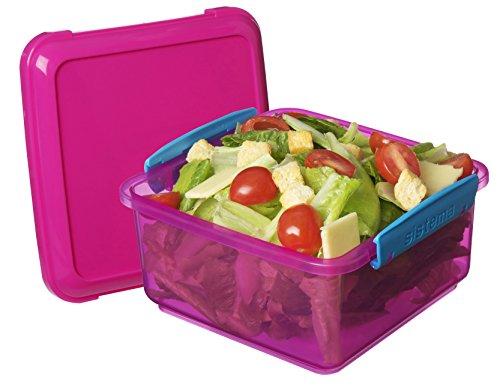 Sistema Sistema Lunch Plus Lunch Box | 1.2 L | BPA-Free | Assorted Colours