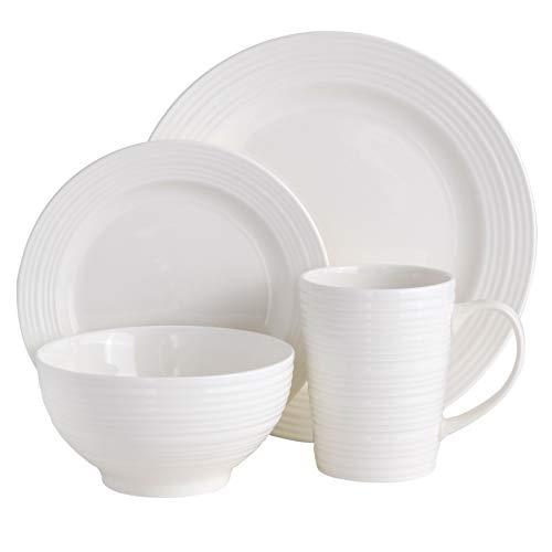 Gibson Home Gibson - 102504.16RM Gibson Home Amelia Court 16 Piece Dinnerware Set, White