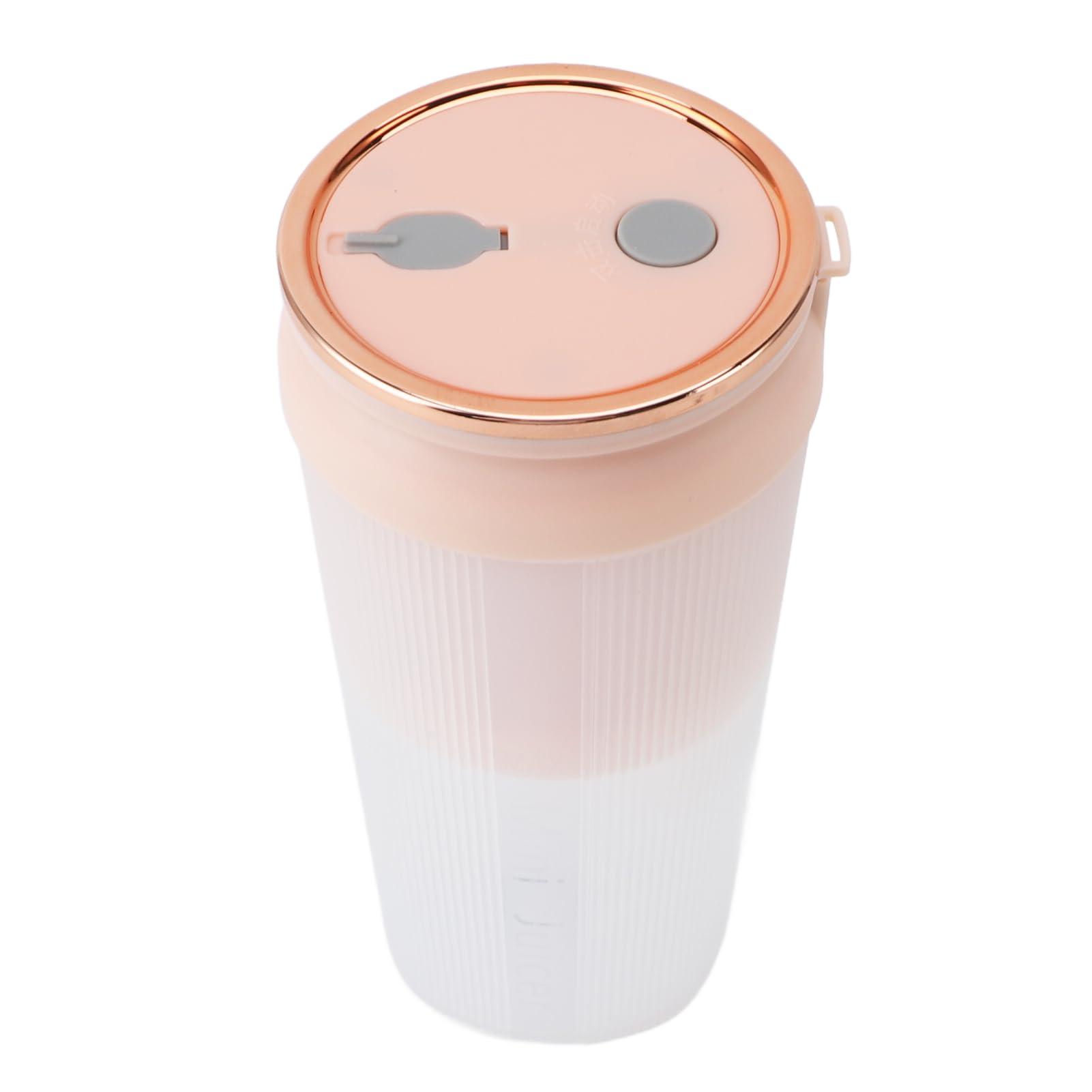 Haofy USB Rechargeable Mini Blender, 4 Blade Design Portable Juicer Cup with 300ml Capacity, Easy To Use for Home, Office, School, or Travel, Made from Food Grade Material ()