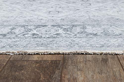 Momeni Momeni Area Rug, 7'6" X 9'6", Grey