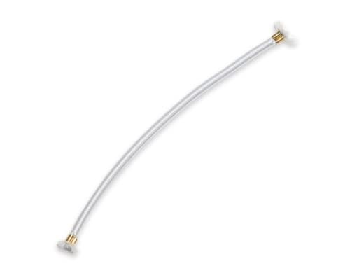 Stay Put Stayput 6 5/8" Standard Size White Shock Cord & Fastener for Canvas - 10 Pack - Cord Length is 6 5/8" End to End