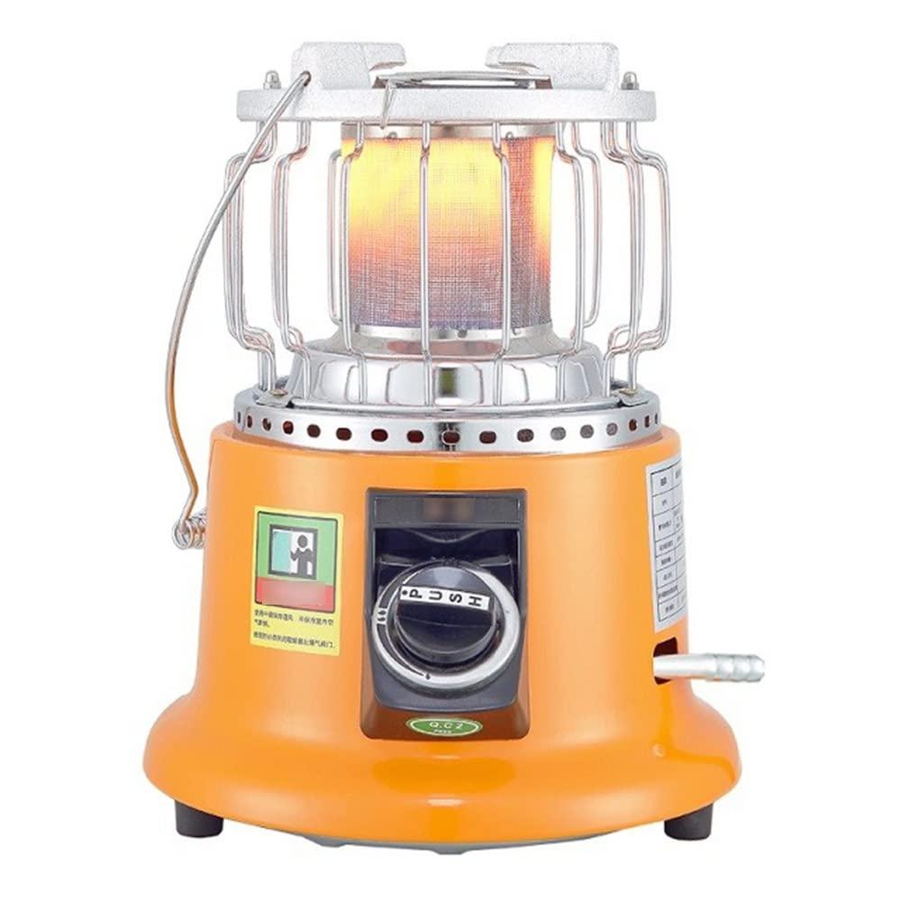 WEBUP WEBUP Indoor Gas Heater Portable Propane Heater Adjustable Heating Stove Ultra Quiet Radiant Heater Multifunction LP Gas Heater with Carrying Handle