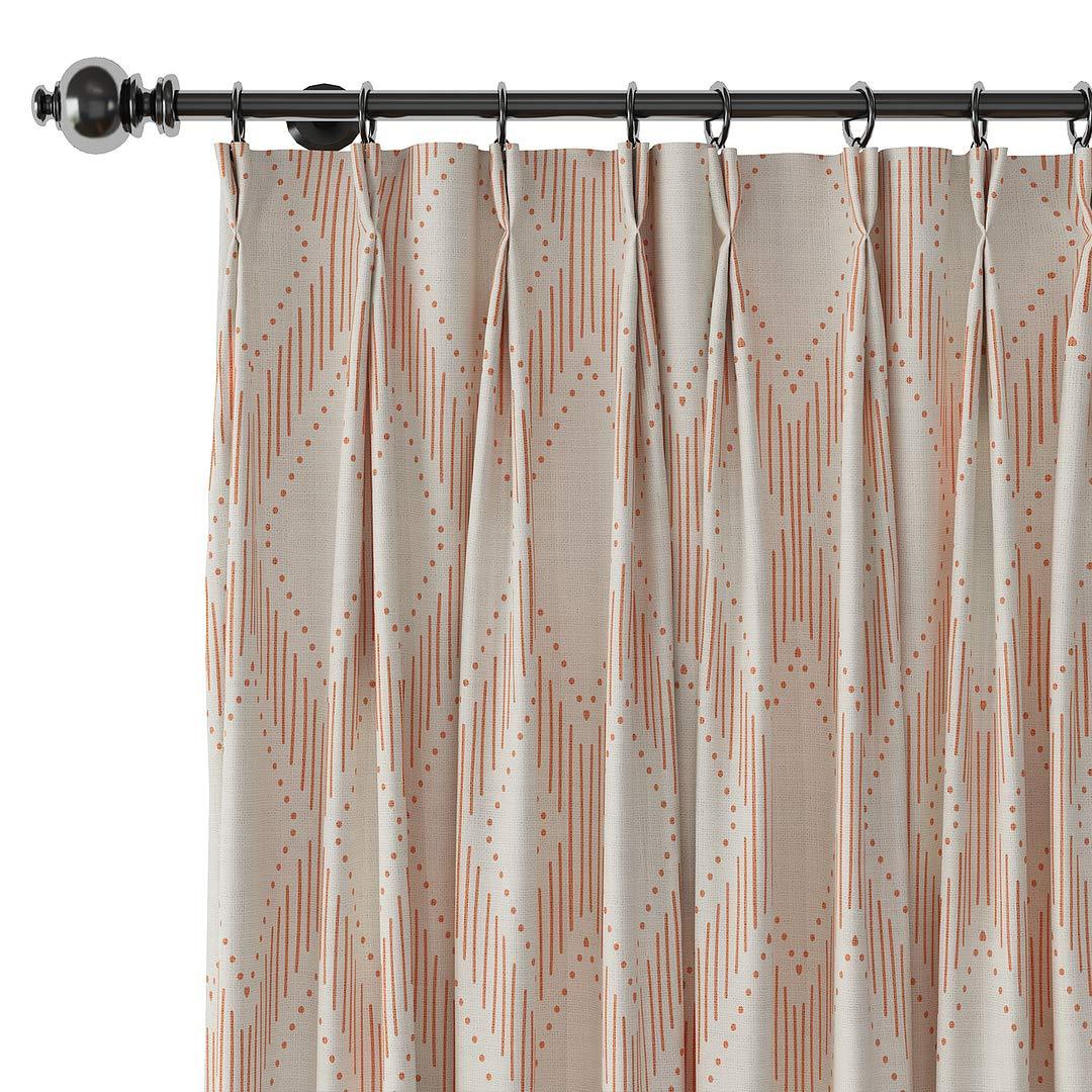 Bowcore Bowcore 2 Layers Blackout Curtains Flowers Pattern Set Privacy Lining Soundproof Window Curtain Panels for Bedroom, Living, Dining Room, Farmhause