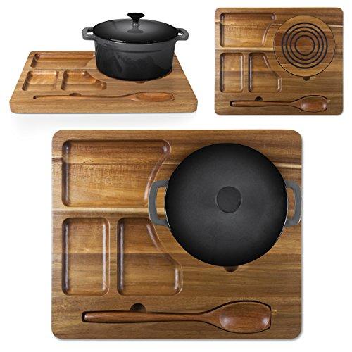 TOSCANA - a Picnic Time brand TOSCANA - a Picnic Time Brand Dutch Oven Serving Station