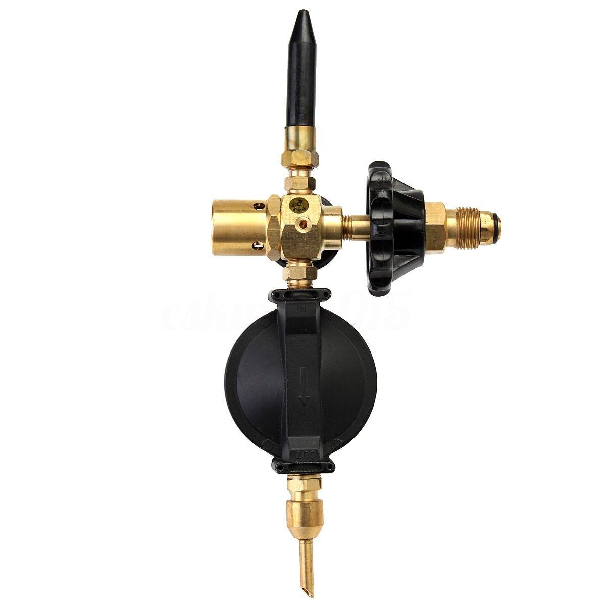 PMU PMU Balloon Inflator Dual Mylar and Latex Balloon Filler Valve (With Auto Foil Balloon Shut Off Valve) Pkg/1