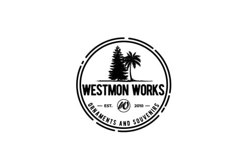 Westmon Works The Christmas Nail Ornament with Story Card Nails of Jesus Christ on The Cross with Wreath Set