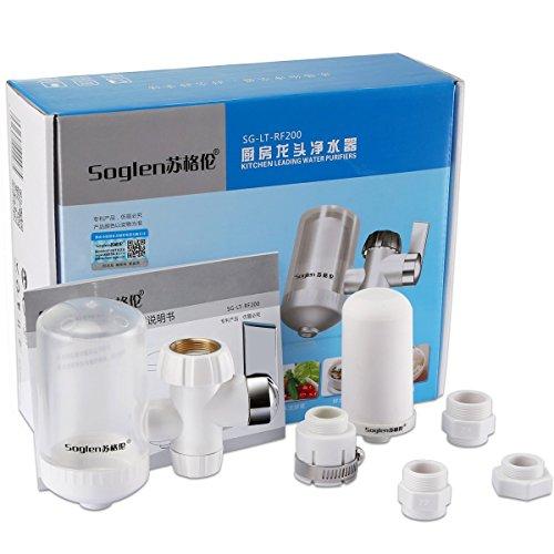 Soglen Soglen SG-LT-RF200 Tap water purifier household water purifier 5 filtering ceramic diatom smart fashion 1 year warranty