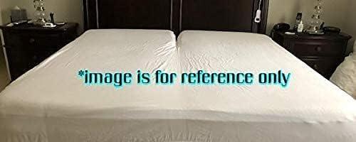 OnlineBestDeal\'s Split Top California King (Adjustable, Flex Top Cal King Size) 100% Egyptian Cotton 800 Thread Count 4Pcs Sheets for Sleep Number Bed, 15\" Deep Pocket - Split Down 34 inches from The top- Burnt Orange