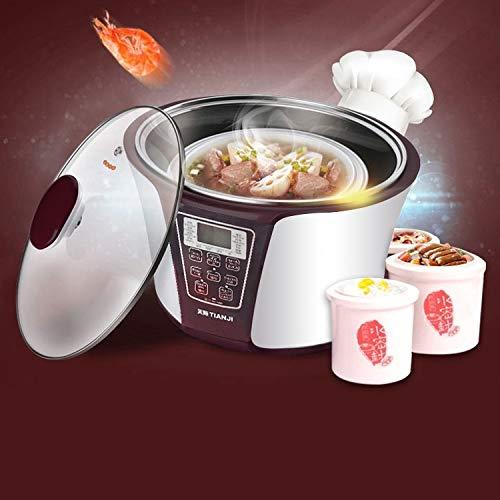 Tianji TIANJI Smart 4 Ceramic Pot Electric Stew Pot DGD33-32EG 4-in-1 3.2L+2x0.65L+0.45L