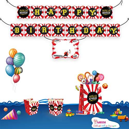 LARZN - Celebrate With an Impression LARZN - Celebrate With an Impression Premium Ninja Party Bags, Party Favor Bags, New, Treat Bags, Gift Bags, Goody Bags, Party Favors, Party Supplies, Decorations, 12 Pack