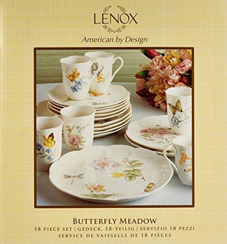 Lenox Lenox 6342794 Lenox Butterfly Meadow 18-Piece Dinnerware Set
