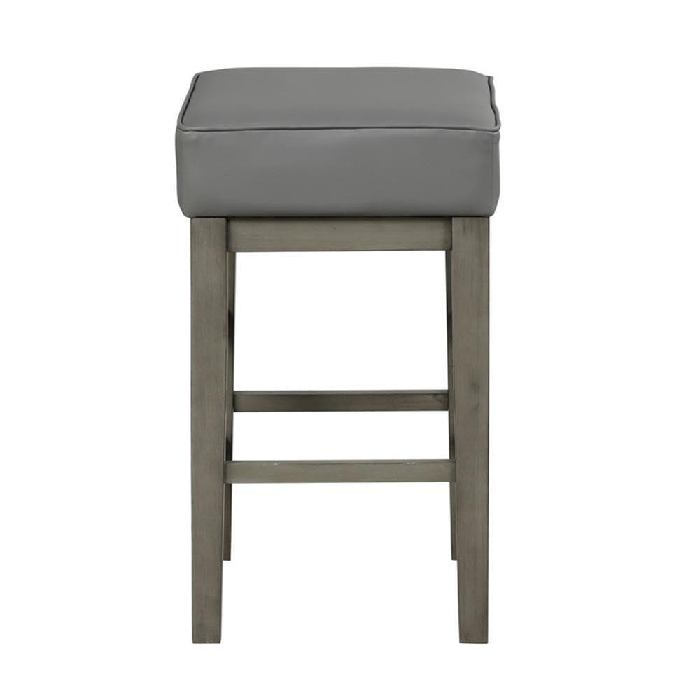 Lexicon Lexicon Wrigley Counter Height Stool (Set of 2), 26\" SH, Gray