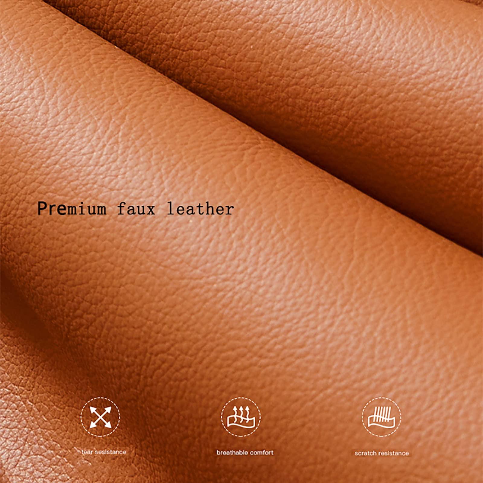 MCLAYF Storage Bench,Luxurious Storage Bench End of Bed Bench,Leather Upholstered Bench with Storage,Modern Storage Benches Bedroom Bench Storage Chest-Beige 100x40x45cm(39x16x18inch)