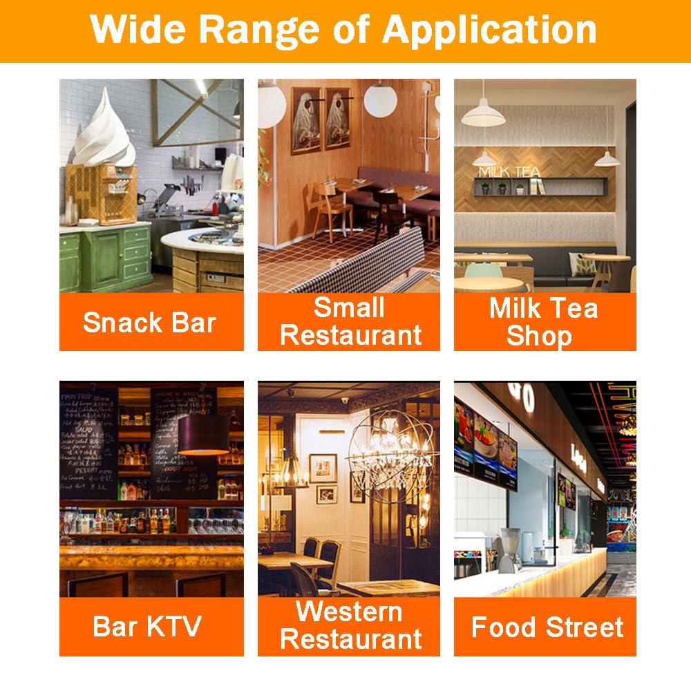 EQCOTWEA EQCOTWEA Electric Takoyaki Maker, 28 Holes Commercial 110V 1.8KW Electric Non-stick Baker Electric Takoyaki Japanese Octopus Fish Ball Maker Machine Takoyaki Grill