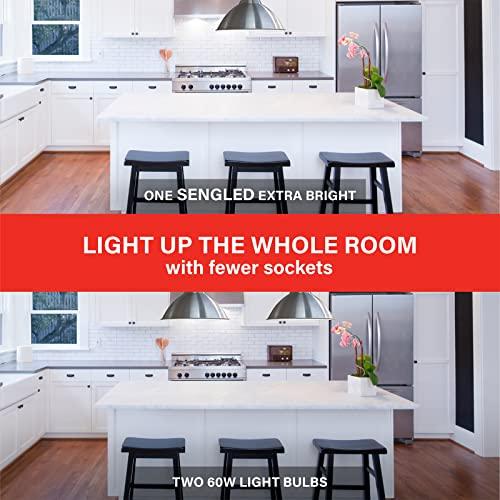 Sengled Sengled Smart Light Bulbs 100W, Zigbee Hub Required, Extra Bright Smart Bulbs Work with Alexa, Google, SmartThings, Echo 4th, Echo Show 10, Echo Plus, Dimmable A19 LED Light 5000K 1500LM, E26 1 Pack