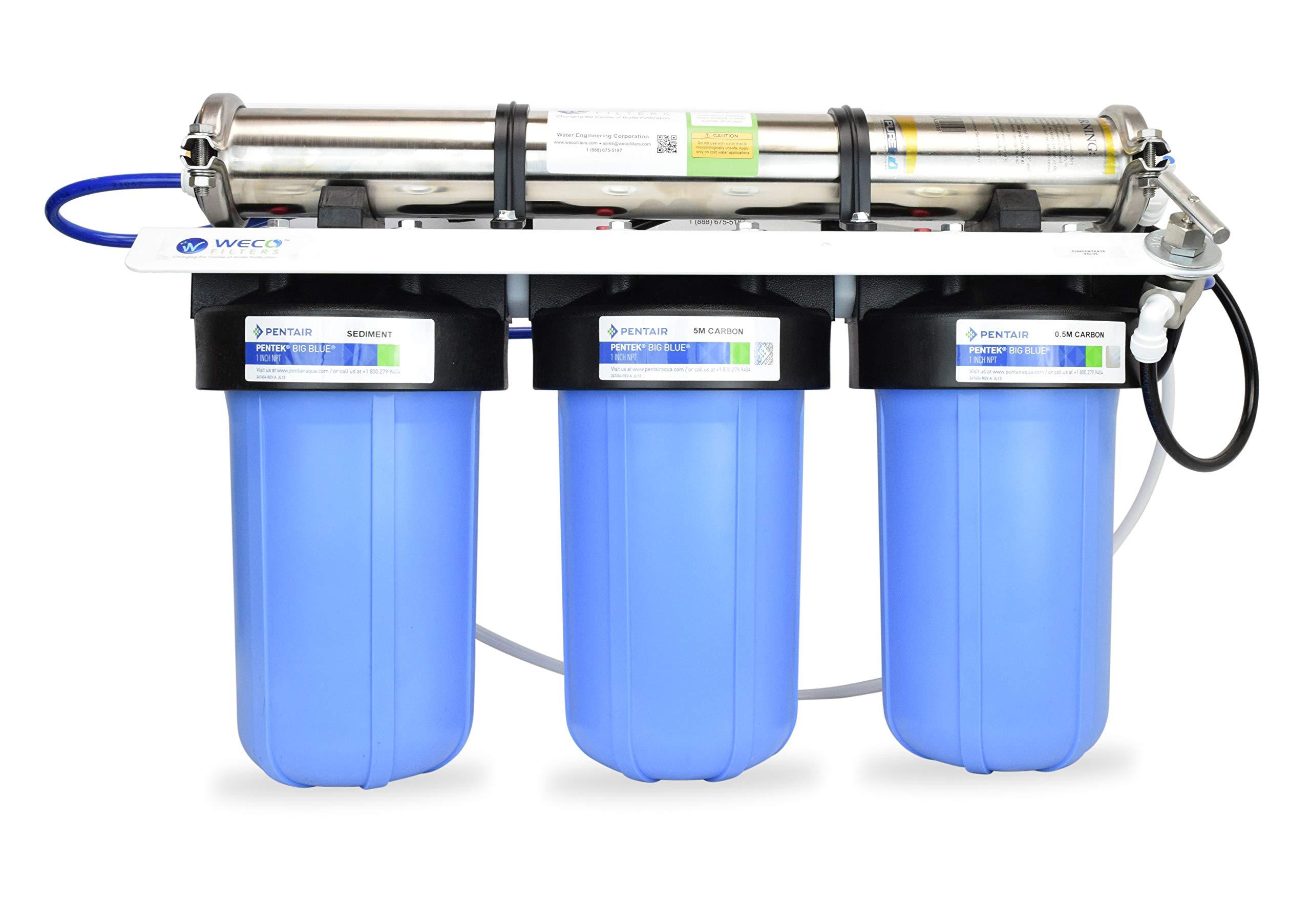 Weco Products WECO NF Series Semi-Commercial Nanofiltration System (NF-0350) - High-Efficiency Water Purification for Residential, Medical, and Industrial Applications