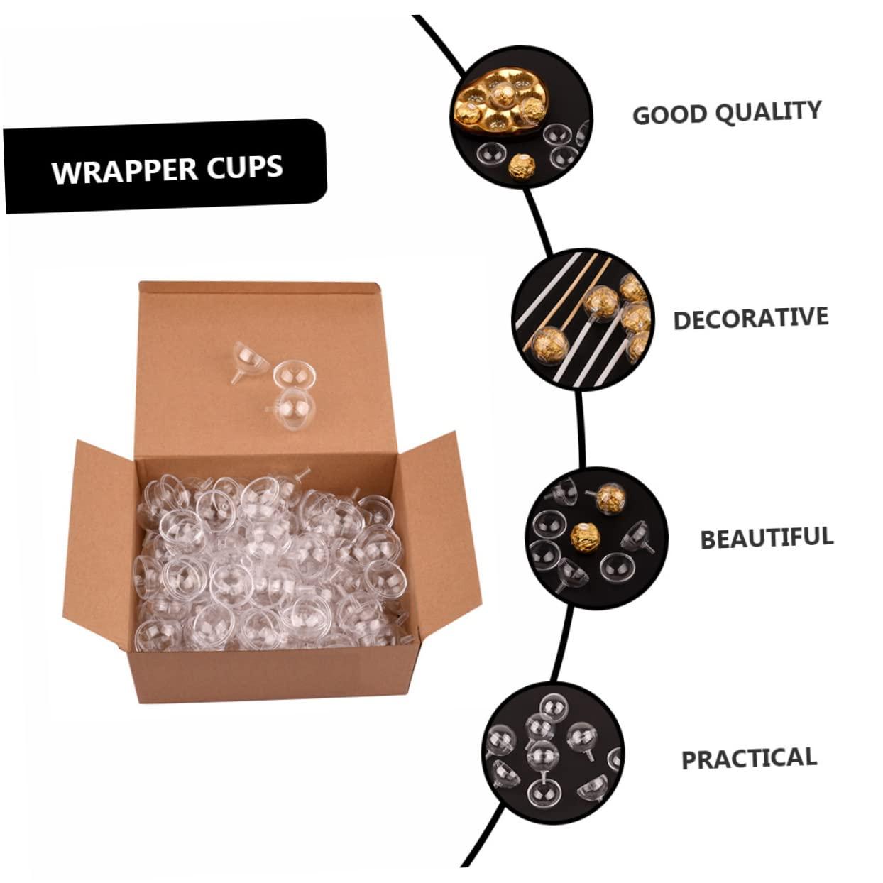 SHOWERORO SHOWERORO Luxurious Chocolate Bouquet Case 100Pcs Candy Holder for Wrapping Decorating Chocolates Sweets