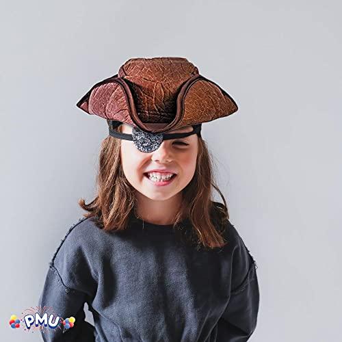 PMU PMU Caribbean Pirate Hat w/ Dreads Party Accessory Pkg/1