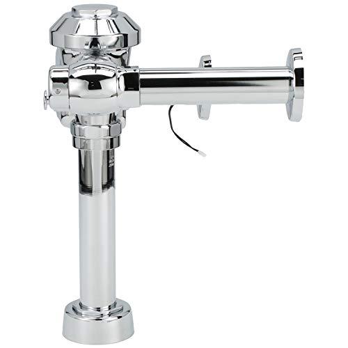 Zurn Zurn AquaFlush Plus PL ZEMS Exposed Hardwired Sensor Diaphragm Flush Valve with 1.6 gpf, 11-1/2 Inch Rough-in, 1-1/2 Inch Top Spud, and Manual Override Button in Chrome