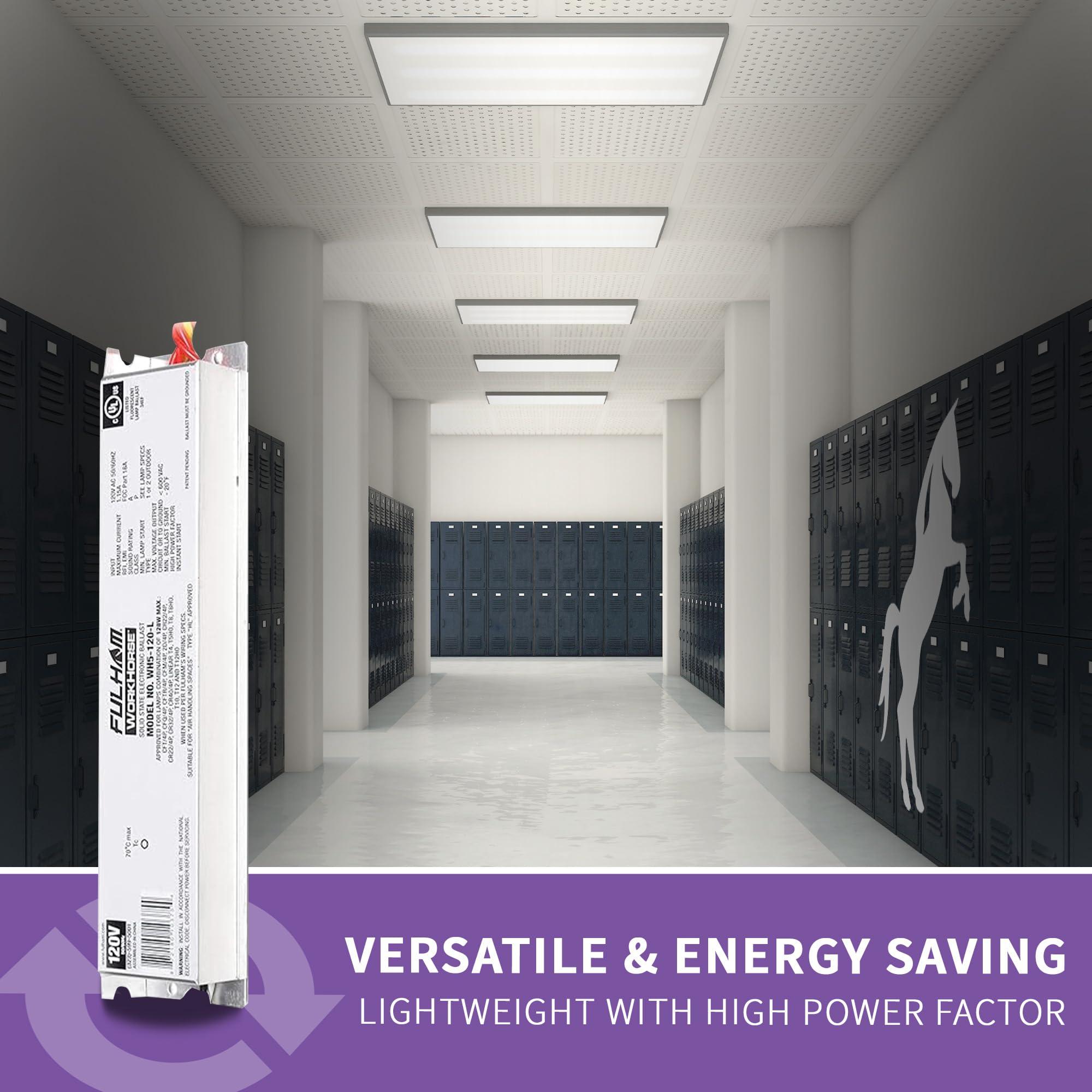 Fulham Fulham Lighting WH5-120-L Workhorse 5 Adaptable Electronic Fluorescent Lamp Ballast