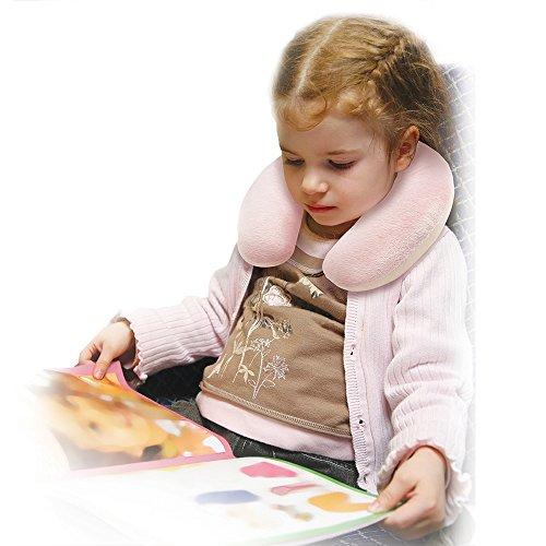 Cloudz Cloudz Kids Dual Comfort Microbead Travel Neck Pillow - Blue