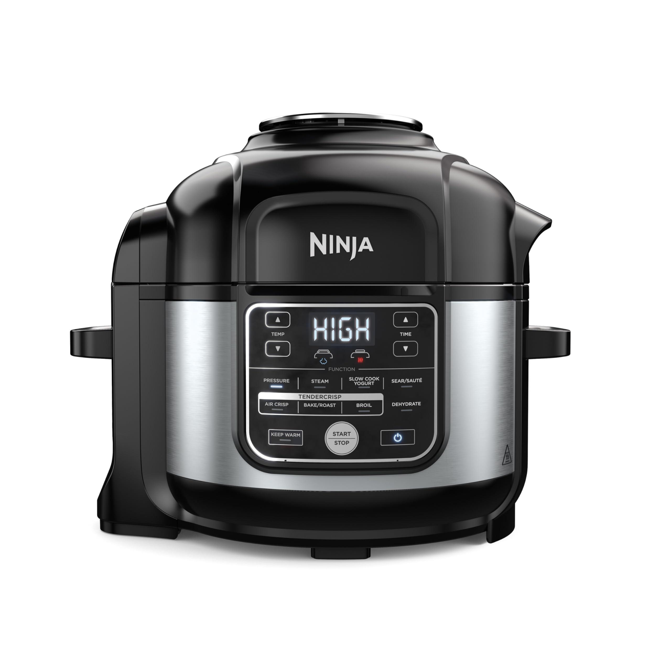 Generic Ninja Foodi 10-in-1 6.5-Qt PRO Pressure Cooker OS300 | Air Fryer, TenderCrisp, Slow Cook, Sous Vide | Nonstick, Ceramic Coated, PTFE/PFOA Free, Dishwasher Safe