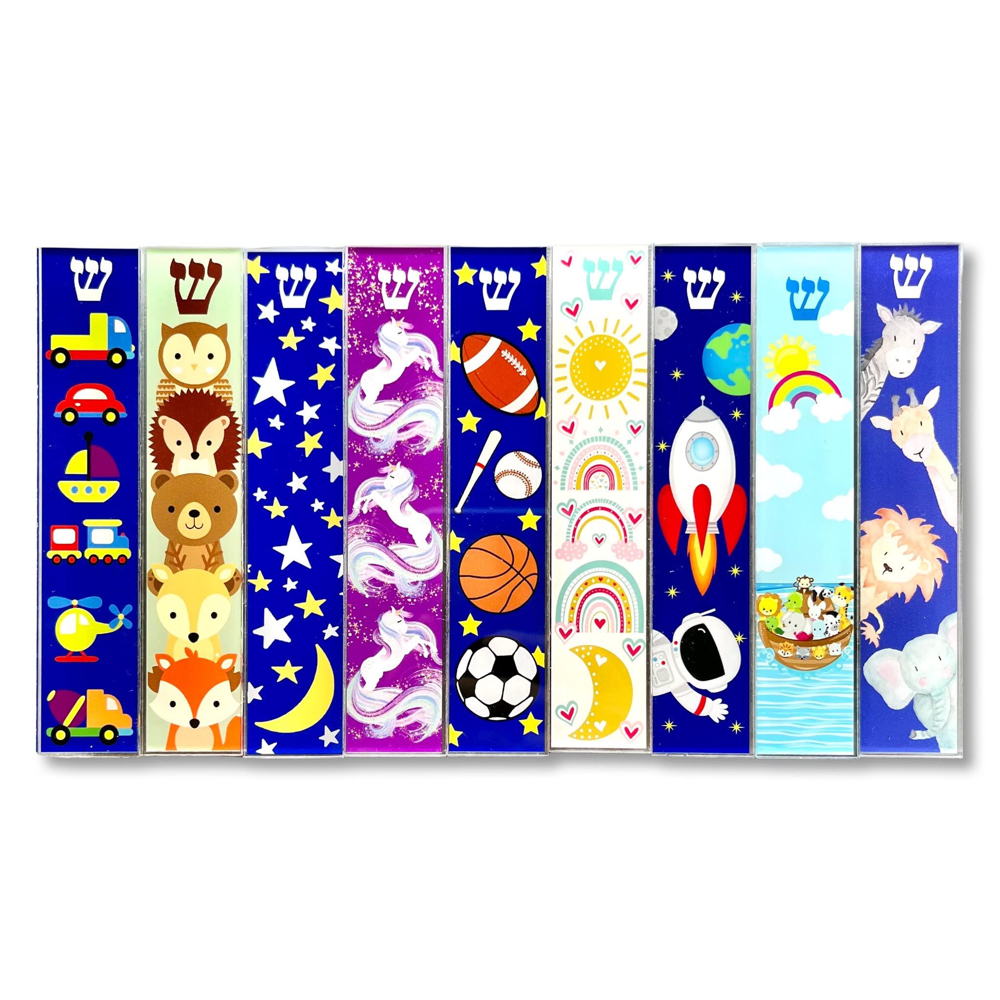 Lea Joelle Handmade Children\'s Mezuzahs, Scroll Cases, Jewish Hebrew Baby Naming, Newborn Bris Gift, Optional Kosher Scroll