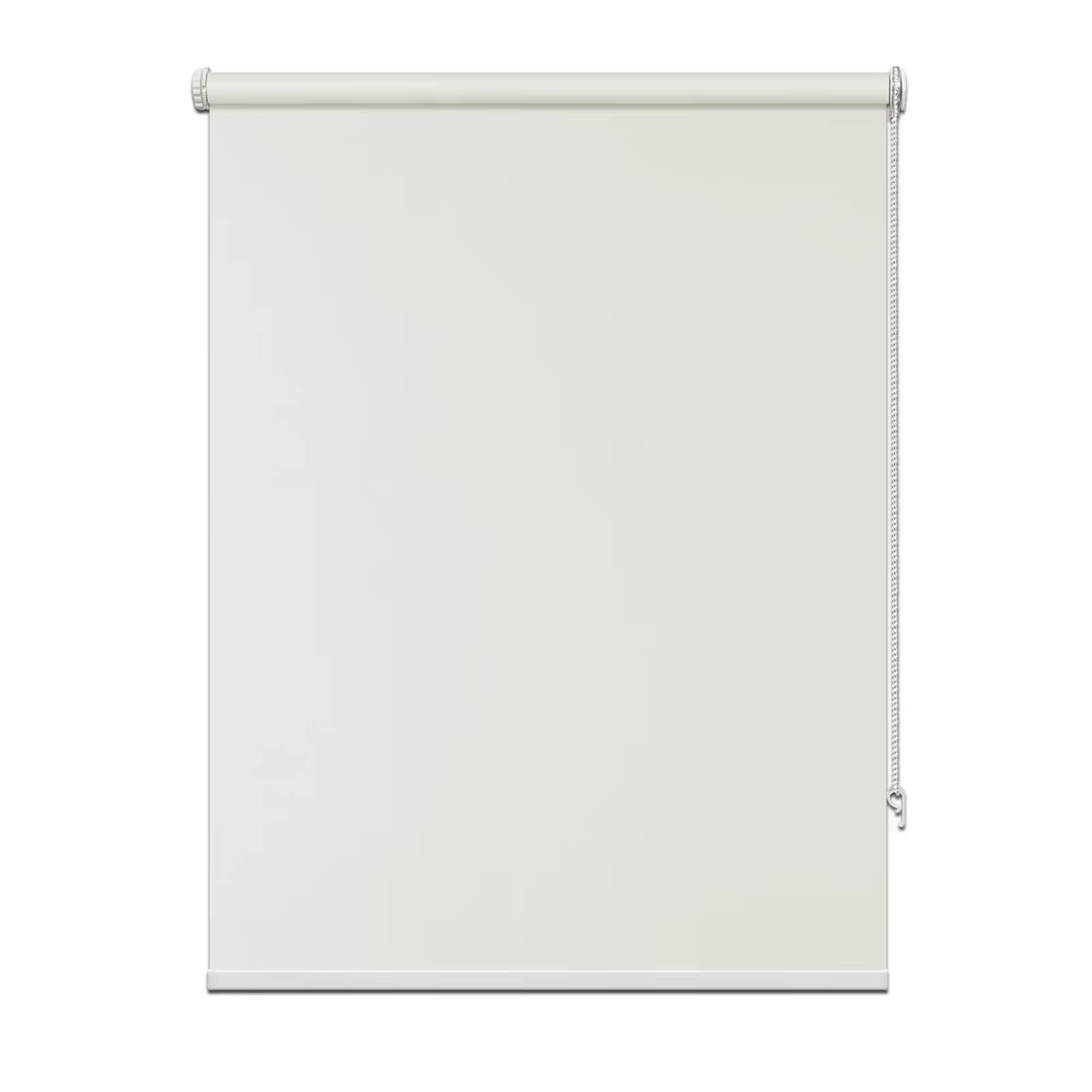 fhsblinds FHSBLINDS No Tool No Drill Window Blinds & Shades for Home Custom Roller Shades for Windows-Room Darkening Waterproof Blackout Blinds for Windows Kitchen Bedroom (Cream 100% Blackout, 42" W x 72" H)