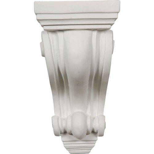 Ekena Millwork Ekena Millwork COR04X04X07DE 4-Inch W x 4-Inch D x 7 1/2-Inch H Devon Corbel , White