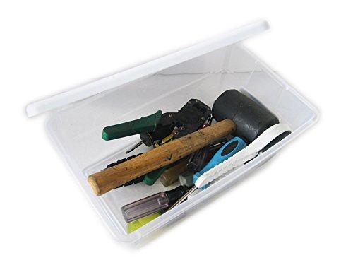 HnF HNF Kitchen Dry Food Storage Tools Cases Shoes Toys Boxes Pencil Stationary Store Case (1pc/pack, 6 Quart)