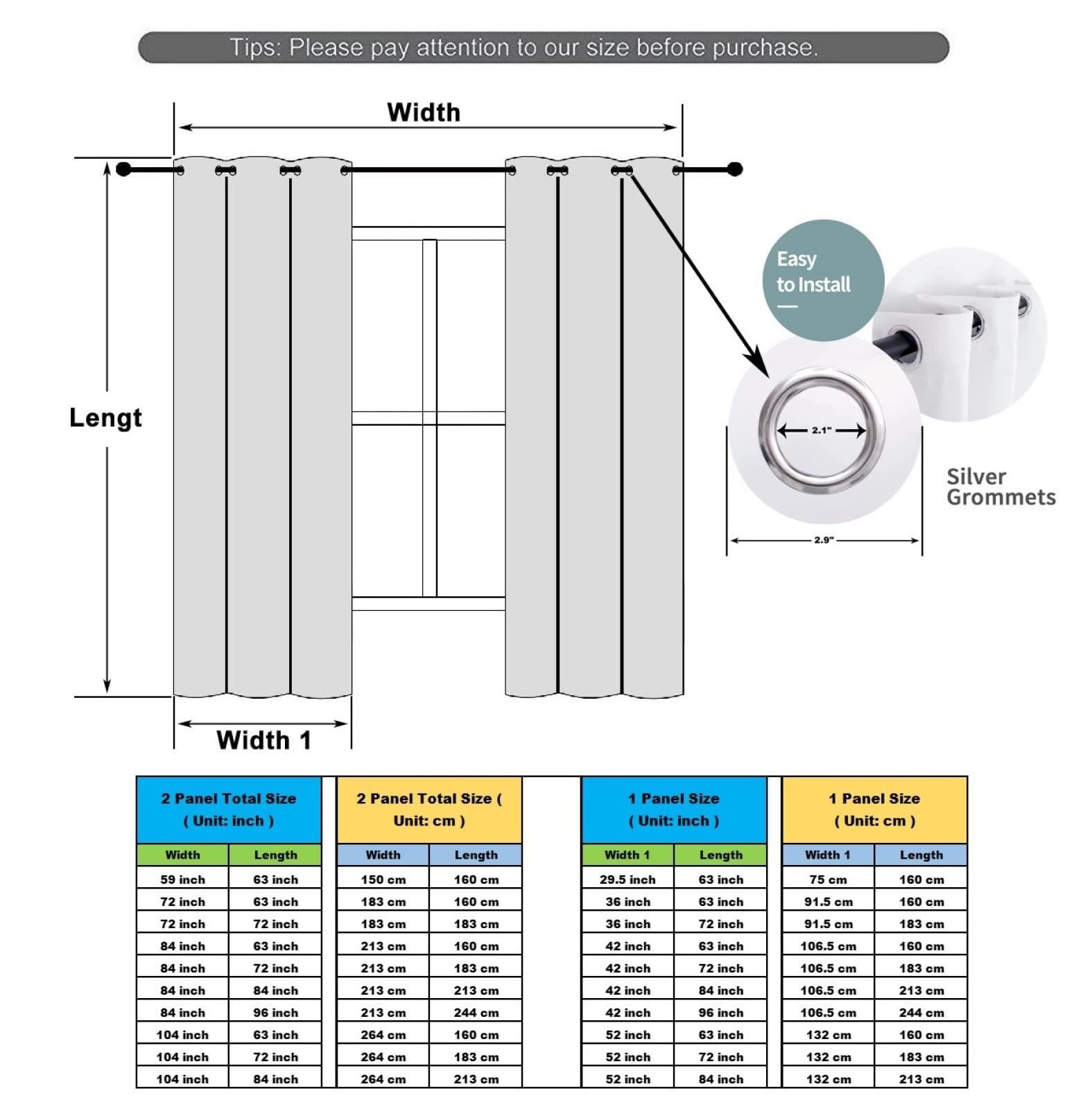 generic Co., Ltd. Galaxy Outer Space Blackout Curtains, 3D Star Sky Print Window Curtains, Thermal Insulated Darkening Grommet Drapes 2 Panel Set for Living Room Bedroom Kitchen Decor 42" W x 96" L
