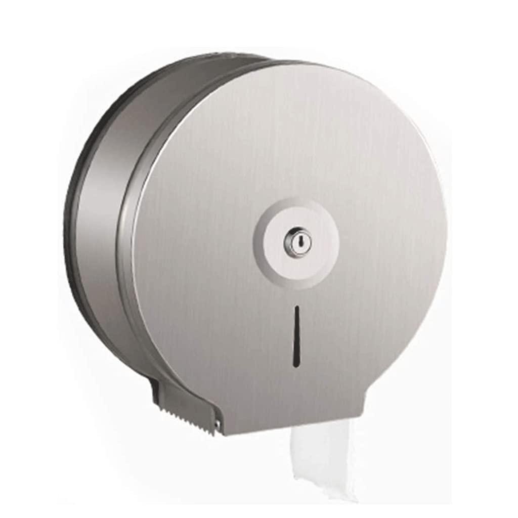 BKEKM Paper Towel Dispensers Wall-Mounted Paper Towel Dispenser Stainless Steel Waterproof Hand Towel Dispenser Commercial with Lock Paper Towel Holders Fashion