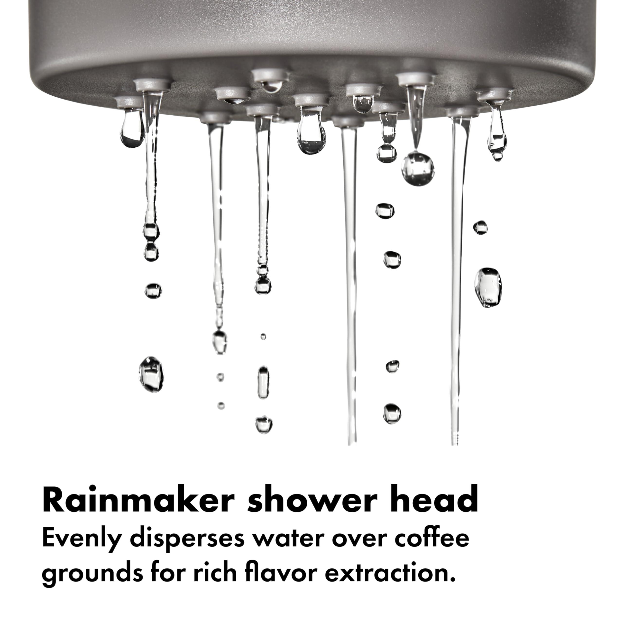 OXO OXO Brew 9 Cup Stainless Steel Coffee Maker,Silver, Black