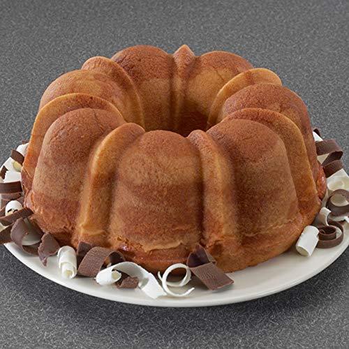 Nordic Ware Nordicware 6-Cup Navy Blue Formed Bundt Pan, Lightweight