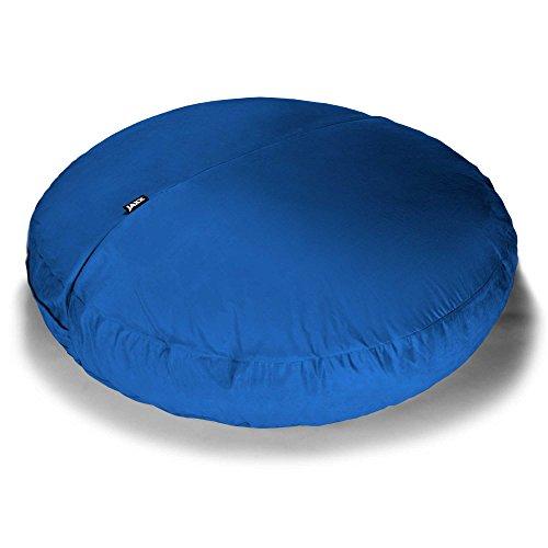 Jaxx Jaxx Bean Bags Cocoon Junior Kids Bean Bag, 4-Feet, Blueberry Microsuede