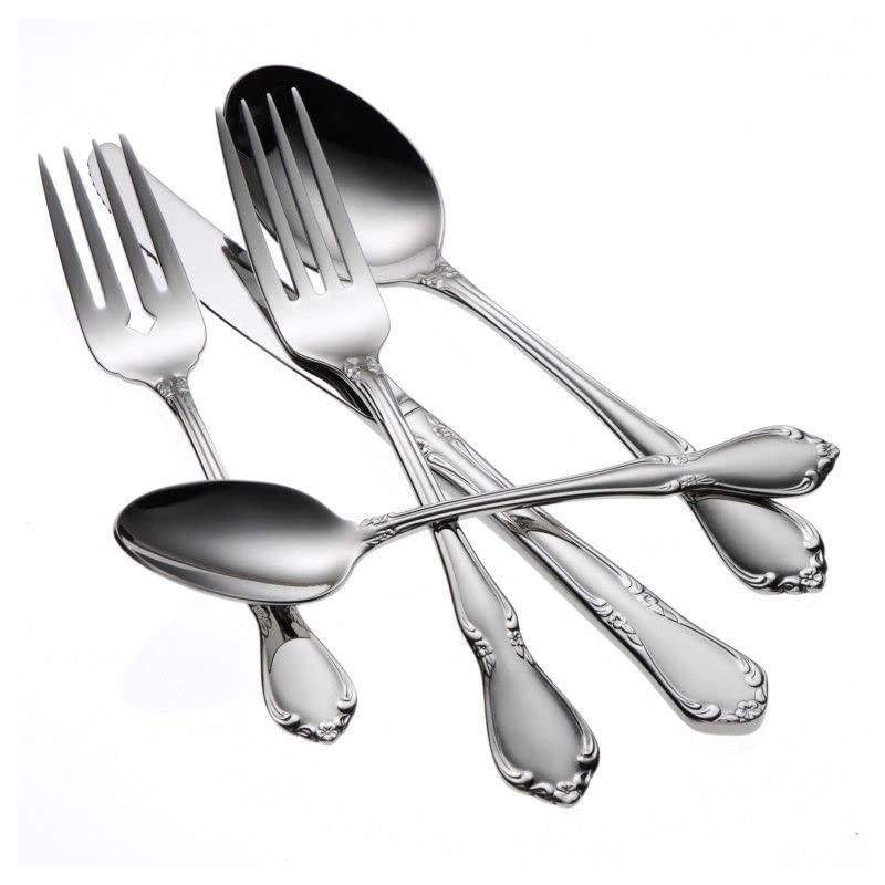 Oneida Oneida 2610SBLF Chateau S/S 5-3/4" Bouillon Spoon - Dozen