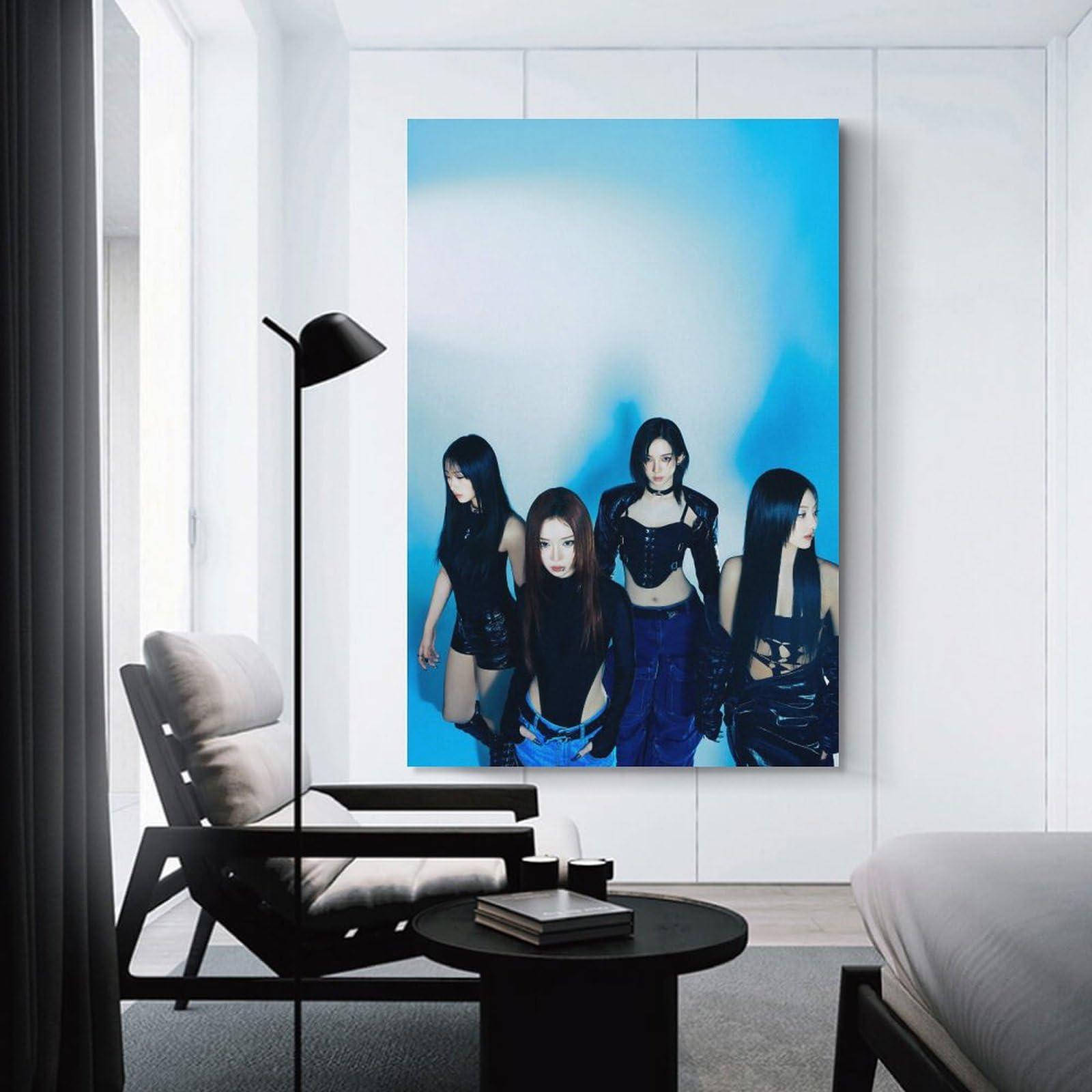 Generic Aespa Drama The Giant Music KPOP ARTIST Poster And Wall Art Picture Print Modern Family Bedroom Decor Posters 08x12inch(20x30cm)