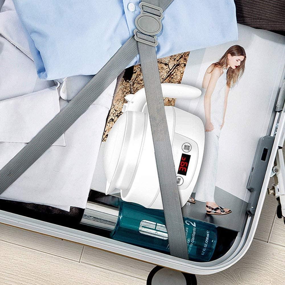 FFHLUBLI Foldable Electric Kettle,Silicone Electric Water Boiler, Travel Kettles Electric Foldable Electric Kettle, Travel Kettle,Collapsible Kettle, Electric Collapsible Travel Kettle - Foldable & Portable, E