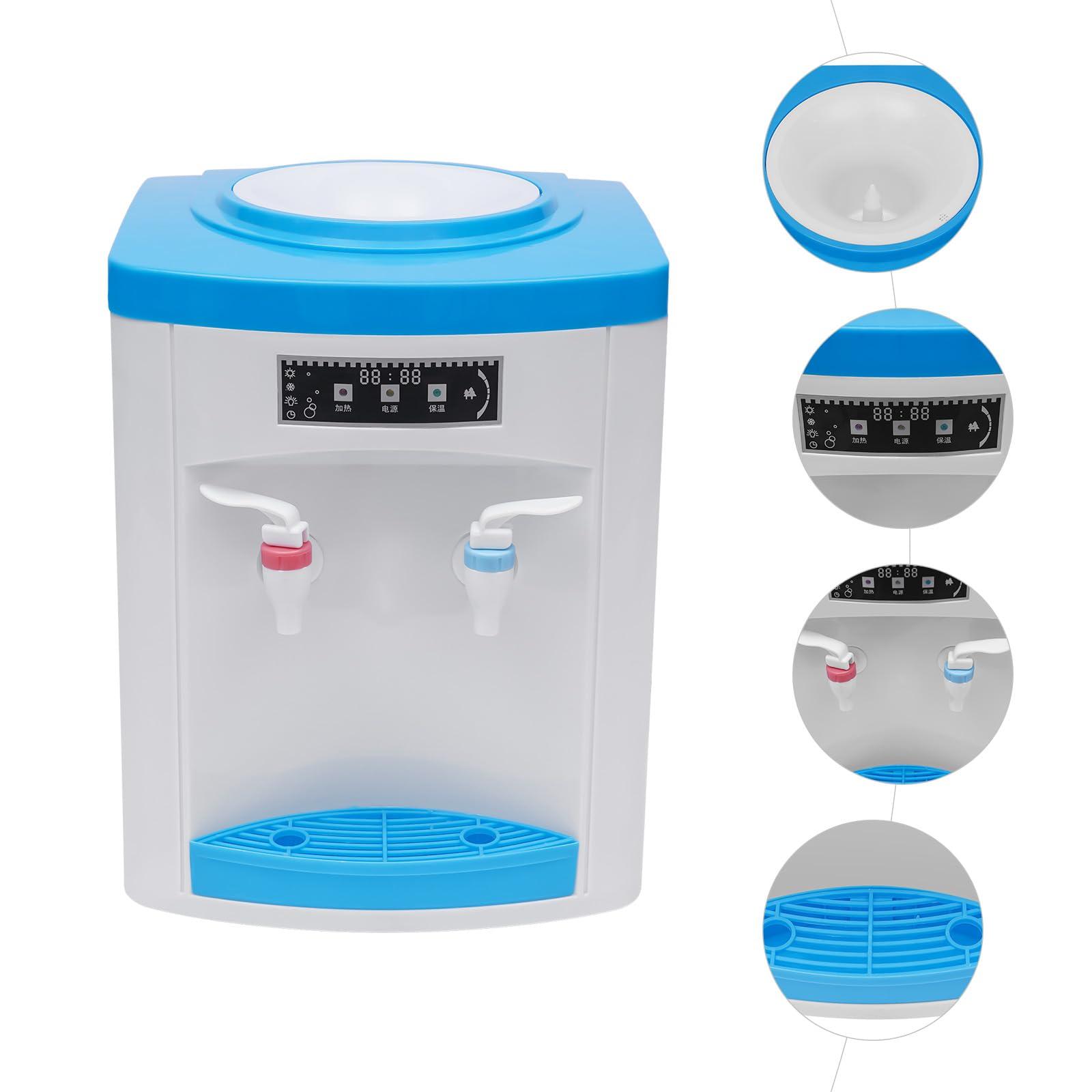 TFCFL TFCFL Hot and Cold Water Dispenser, Top Loading Water Cooler Water Dispenser Countertop Water Cooler Dispenser for 3 to 5 Gallon Bottles, Electric Water Dispenser for Office Home