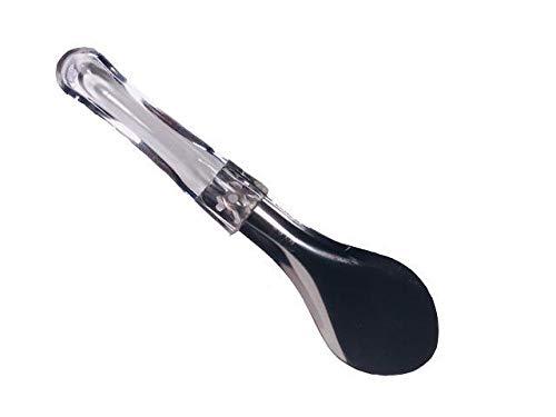 HOME OF GELATO HOME OF GELATO STAINLESS GELATO SPATULA 10 3/8 INCH, CLEAR HANDLE (3PCS CLEAR)