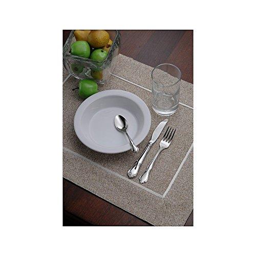 Oneida Oneida 2610SBLF Chateau S/S 5-3/4" Bouillon Spoon - Dozen