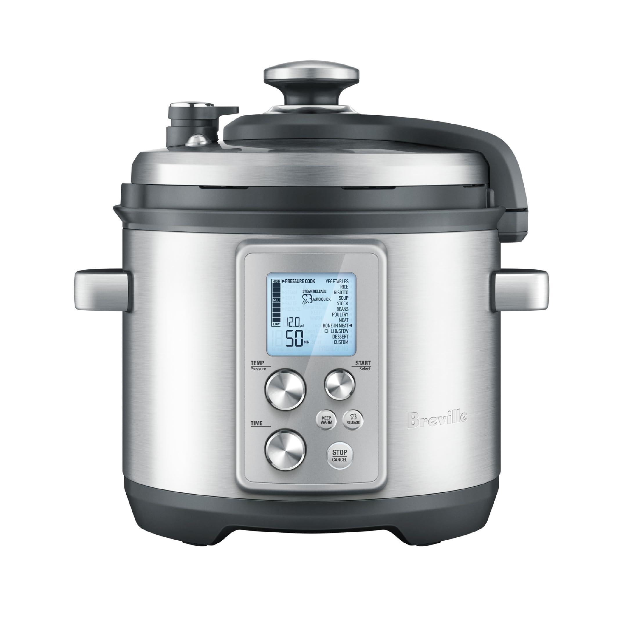 Breville Breville Fast Slow Pro Pressure Cooker BPR700BSS, Brushed Stainless Steel